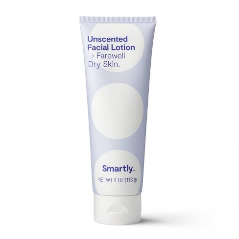 Unscented Facial Lotion - 4oz - Smartly™ - image 1 of 4