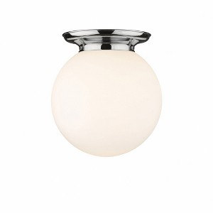 Beacon - 1 Light Flush Mount In Traditional Style-15.25 Inches Tall and 14 Inches Wide - 1 of 1