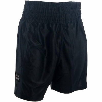 Rival Boxing Dazzle Traditional Cut Competition Boxing Trunks - Black