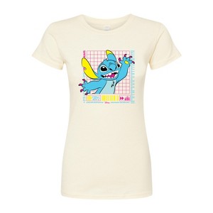 Women's - Disney - Lilo & Stitch Fitted Graphic T-Shirt - 1 of 3