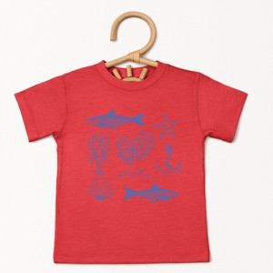 The Juniper Shop Nautical Outline Collage Toddler Short Sleeve Tee - 1 of 4