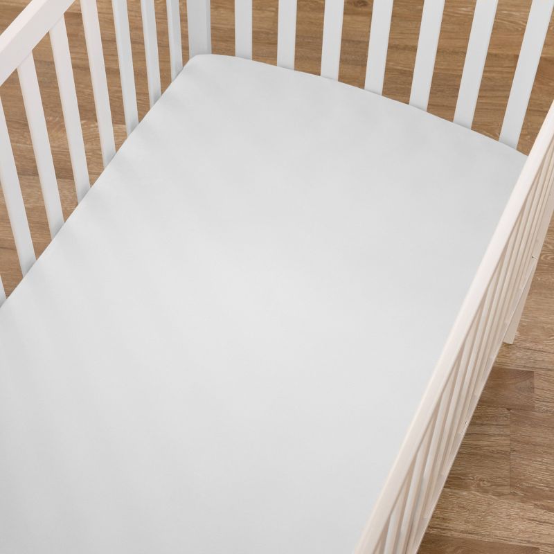 TL Care Jersey Cotton Fitted Crib Sheet, 3 of 5