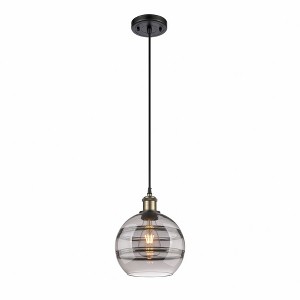 Rochester - 1 Light Cord Hung Mini Pendant In Industrial Style-9.88 Inches Tall and 8 Inches Wide - 1 of 1