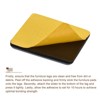 Unique Bargains Self-adhesive Square Chair Leg Protectors for Carpet Hardwood Floors - 4 of 4