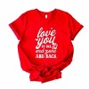 Simply Sage Market To The End Zone And Back Short Sleeve Tee - 2 of 4