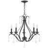 Livex Lighting Caterina 5 - Light Chandelier in  English Bronze - 4 of 4