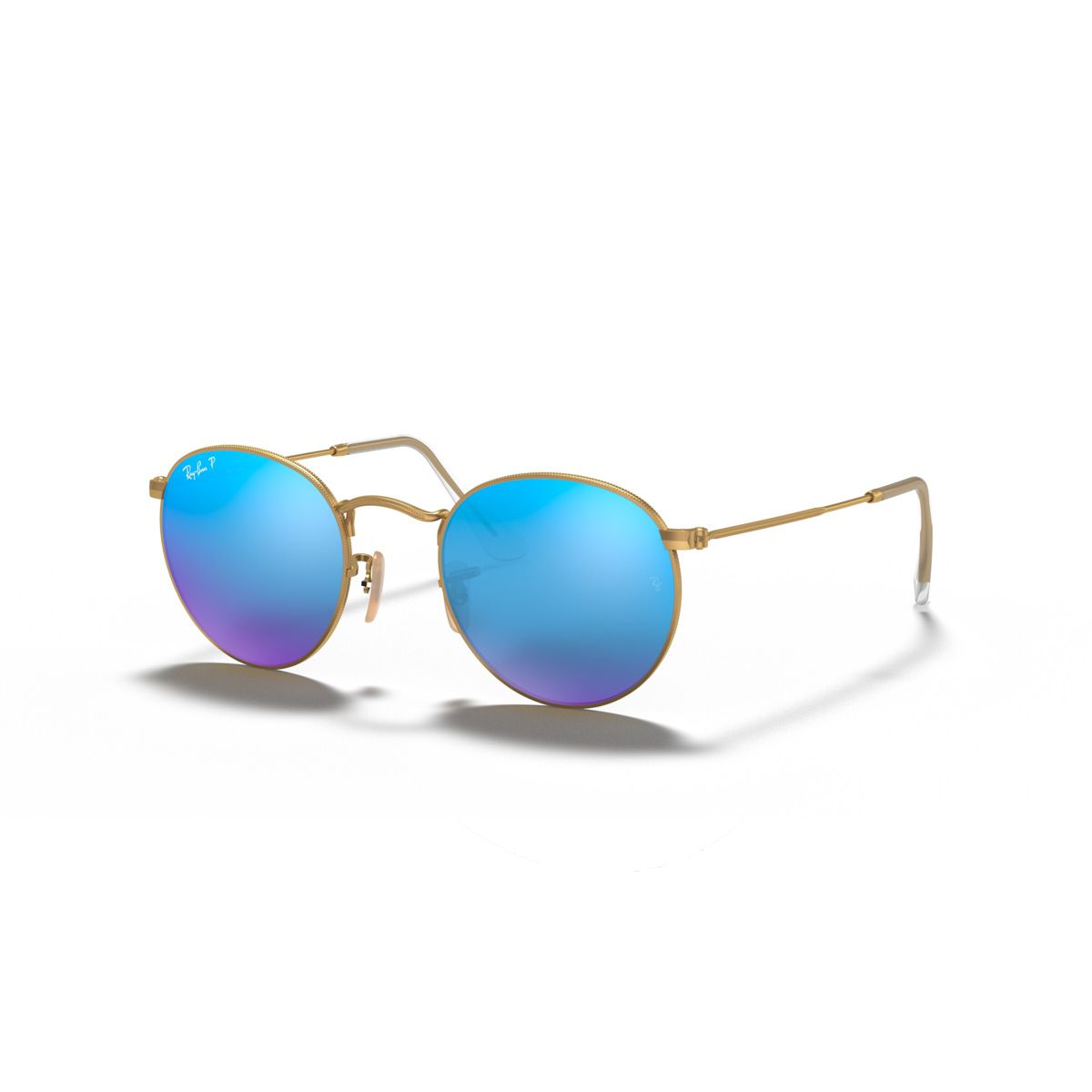 Ray-Ban RB3447 50mm Male Round Sunglasses Polarized