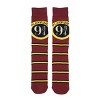 Harry Potter Waiting On My Letter To Hogwarts Adult 6-Pair Casual Crew Socks with Tin Tote - 4 of 4