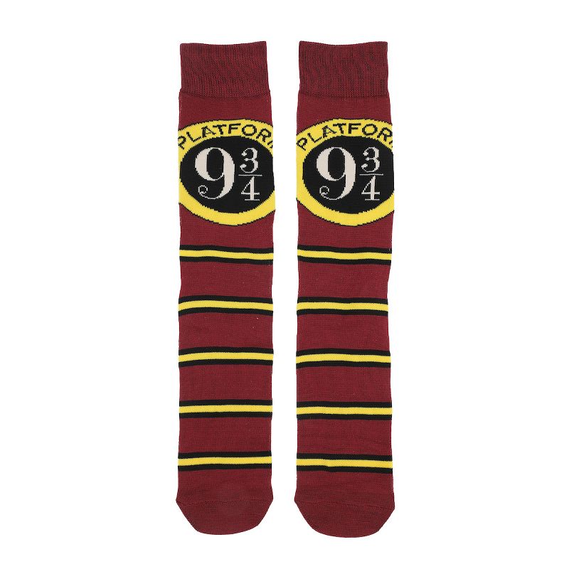 Harry Potter Waiting On My Letter To Hogwarts Adult 6-Pair Casual Crew Socks with Tin Tote, 4 of 7