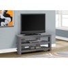 FONTOI TV Stand for TV up to 42" with Storage Shelves, Entertainment Center for Living Room, Grey, 15.5"*19.75"*42" - 2 of 4