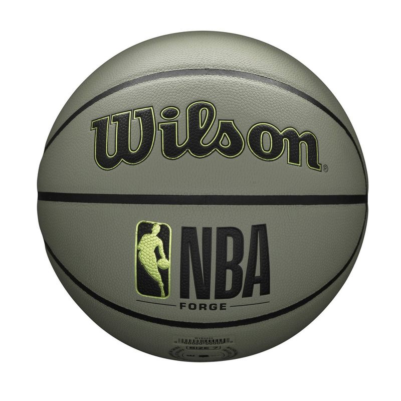 Wilson NBA Forge 29.5&#34; Basketball - Khaki, 1 of 12