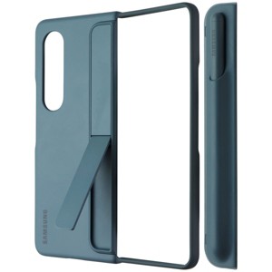 Samsung Official Standing Cover with Pen for Galaxy Z Fold4 - Gray Green - 1 of 3
