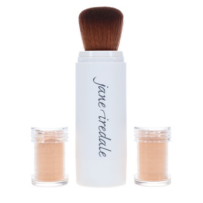 jane iredale Amazing Base Loose Mineral Powder Refillable Brush Suntan 0.18 oz