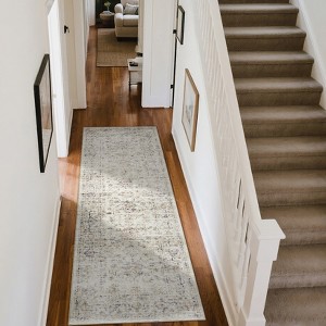 Washable Rug for Living Room, Non-Slip Non Shedding Soft Carpet,Indoor Foldable Printed Accent Rug for Bedroom, Dining Room, Nursery, Office - 1 of 4