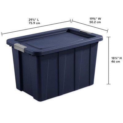 Sterilite Latching Plastic Storage Tote Container and Lid, 3 of 12