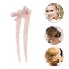 Unique Bargains Women's Bow Chignon Pin 1 Pc - 3 of 4