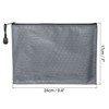 Unique Bargains Waterproof Cloth Zipper Home Office Travel File Bags 5 Pcs - 2 of 4