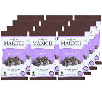 Marich Dark Chocolate Blueberries - Case of 12/2 oz