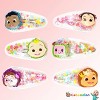Cocomelon Hair Accessories For Girls, 6 pc. Cute Hair Clip Set - 3 of 4