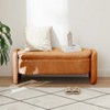 GDFStudio Leif Boucle 47.24" Storage Bench with Ring-pull - 3 of 4