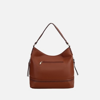 MKF Collection Blake two-tone whip stitches Women’s Shoulder bag with Wallet by Mia K — фото 3