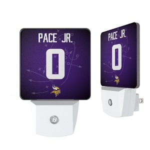 NFL Minnesota Vikings Players Game Tactic Night Light 2-Pack - 1 of 4