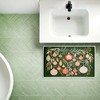 Stupell Industries Holiday Florals & Ornament Shapes Printed Plush Bath Mat And Bath Rug, Design By Leah Straatsma, 18"X30" - 3 of 4