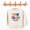 The Juniper Shop SmileyWorld New Grade Who Dis? Toddler Sweatshirt - 2 of 4