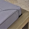 Maggift Outdoor Patio Seating Sets, Unique Design, Ideal for Conversations, Perfect for Gardens and Living Spaces, Gray, 90.75"*30.25"*26.5" - 4 of 4