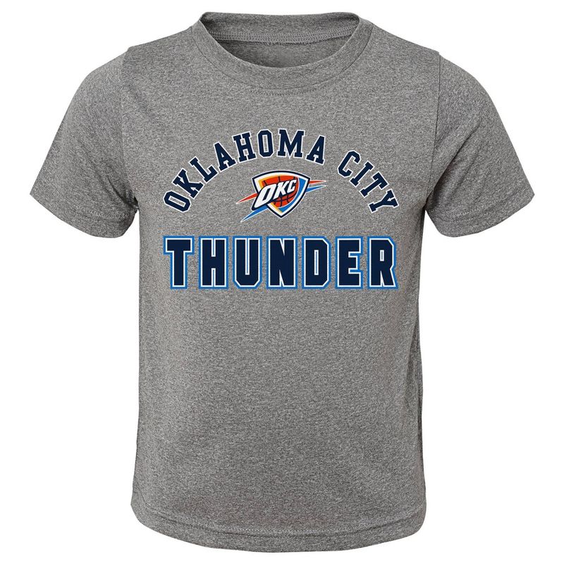 NBA Oklahoma City Thunder Toddler Boys&#39; 3pk T-Shirts, 3 of 5