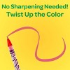 Crayola Twistables Colored Pencils, Always Sharp, Art Tools for