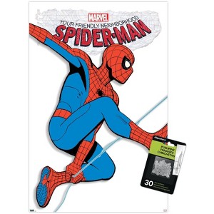 Trends International Marvel Animations' Your Friendly Neighborhood Spider-Man - Spidey Feature Series Unframed Wall Poster Prints - 1 of 4