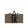 JAM Paper Plastic 1.5 Inch Binder Smoke Grey 3 Ring Binder Sold Individually 762T15SM - 3 of 4