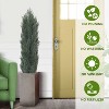 Rbied Green Composite Artificial Tree, Artificial Foliage/Topiary for Indoor and Outdoor ( 2-Piece ) - 3 of 4