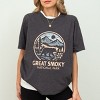 Great Smoky National Park Two-Toned Circle - Women's Short Sleeve Graphic T-Shirt - 3 of 4