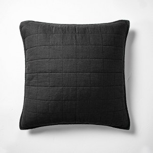 Heavyweight Linen Blend Quilt Pillow Sham - Casaluna™ - 1 of 4