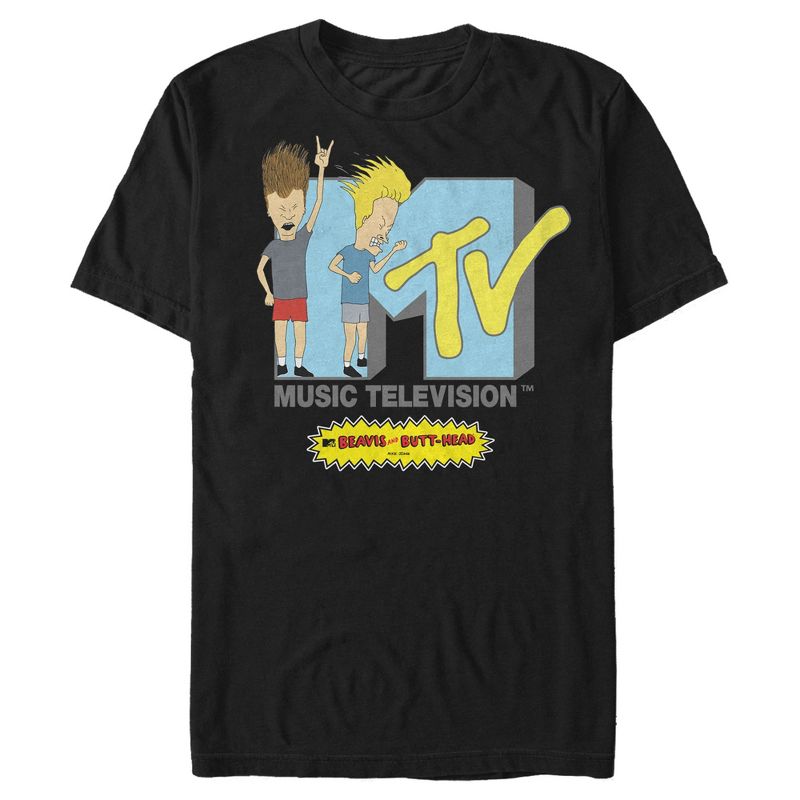 Men's MTV Rock Logo T-Shirt, 1 of 5