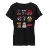 Women's - ACDC - Logo Grid Short Sleeve Graphic T-Shirt - 2 of 4