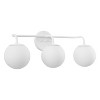 JONATHAN Y Louis Parisian Globe Metal/Frosted Glass Modern Contemporary LED Vanity Light - 3 of 4