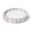 Disposable Plates - Red/White/Blue - 34ct - up & up™ - image 2 of 3