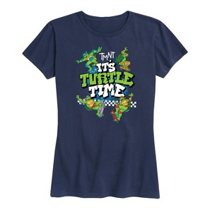 Women's - Teenage Mutant Ninja Turtles - It's Turtle Time Short Sleeve Graphic T-Shirt - 1 of 4