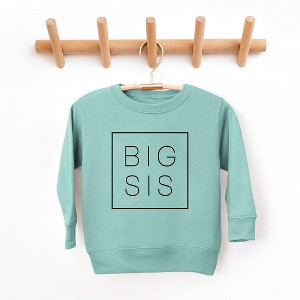 The Juniper Shop Big Sis Square Toddler Graphic Sweatshirt - 1 of 2