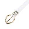 INSPIRE CHIC Women's Fashion PU Leather Skinny Thin Belts with Gold Buckle 1 Pc - 2 of 4
