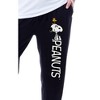 Peanuts Womens' Snoopy Woodstock All Smiles Sleep Jogger Pajama Set Multicolored - 3 of 4