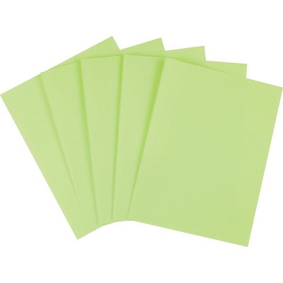 Staples Brights Colored Paper 8 1/2" x 11" Green Ream 25206