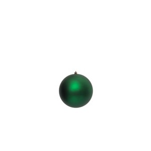Season's Designs Christmas Tree 6" Green Matte Shatterproof Seamless Ornament - 1 of 1