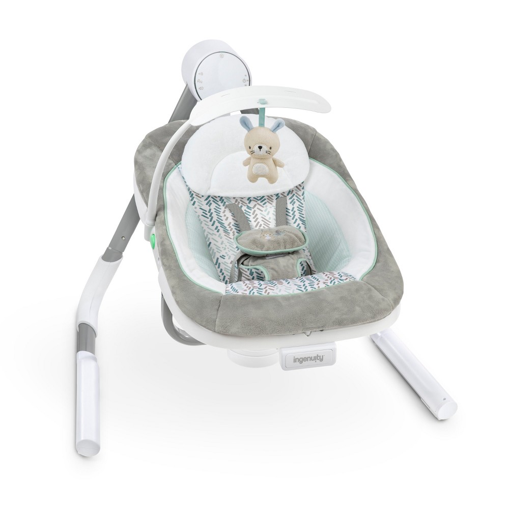 Photos - Baby Swing / Chair Bouncer Bright Starts Ingenuity Any Way Sway Power Adapt Dual Direction Baby Swing 