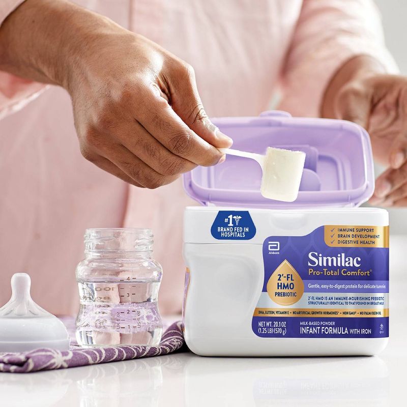 Similac Pro-Total Comfort Non-GMO Powder Infant Formula, 6 of 16