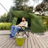 Karl Home | Military-green Camping Cot with Canopy - 4 of 4
