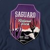 Men's Saguaro National Park Illustrated Landscape Crewneck Sweatshirt - 2 of 4